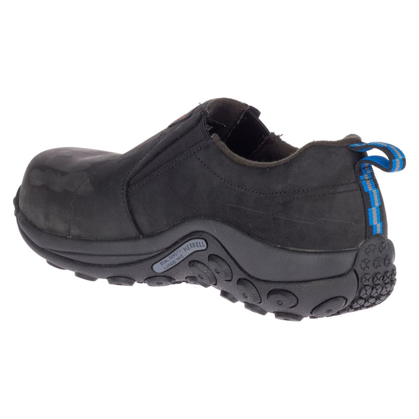 Chaussure de Securite Merrell Jungle Moc Leather Comp Toe SD+ Noir Homme | T.H.YNHH